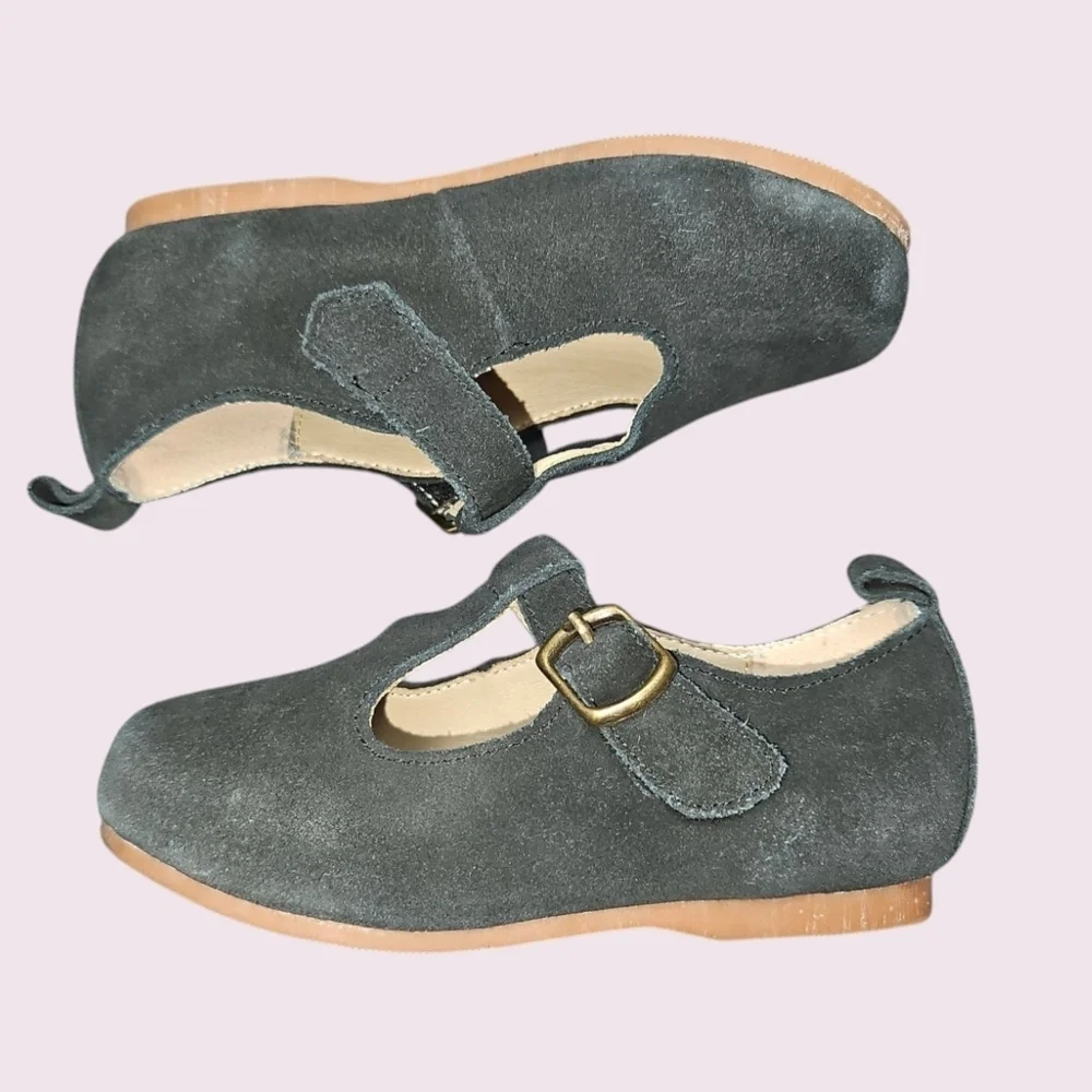 Kolan Girls Mary Jane Black Shoes Size 9